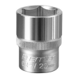 Sealey S1222 Premier Socket 1/2"Sq Drive 22mm
