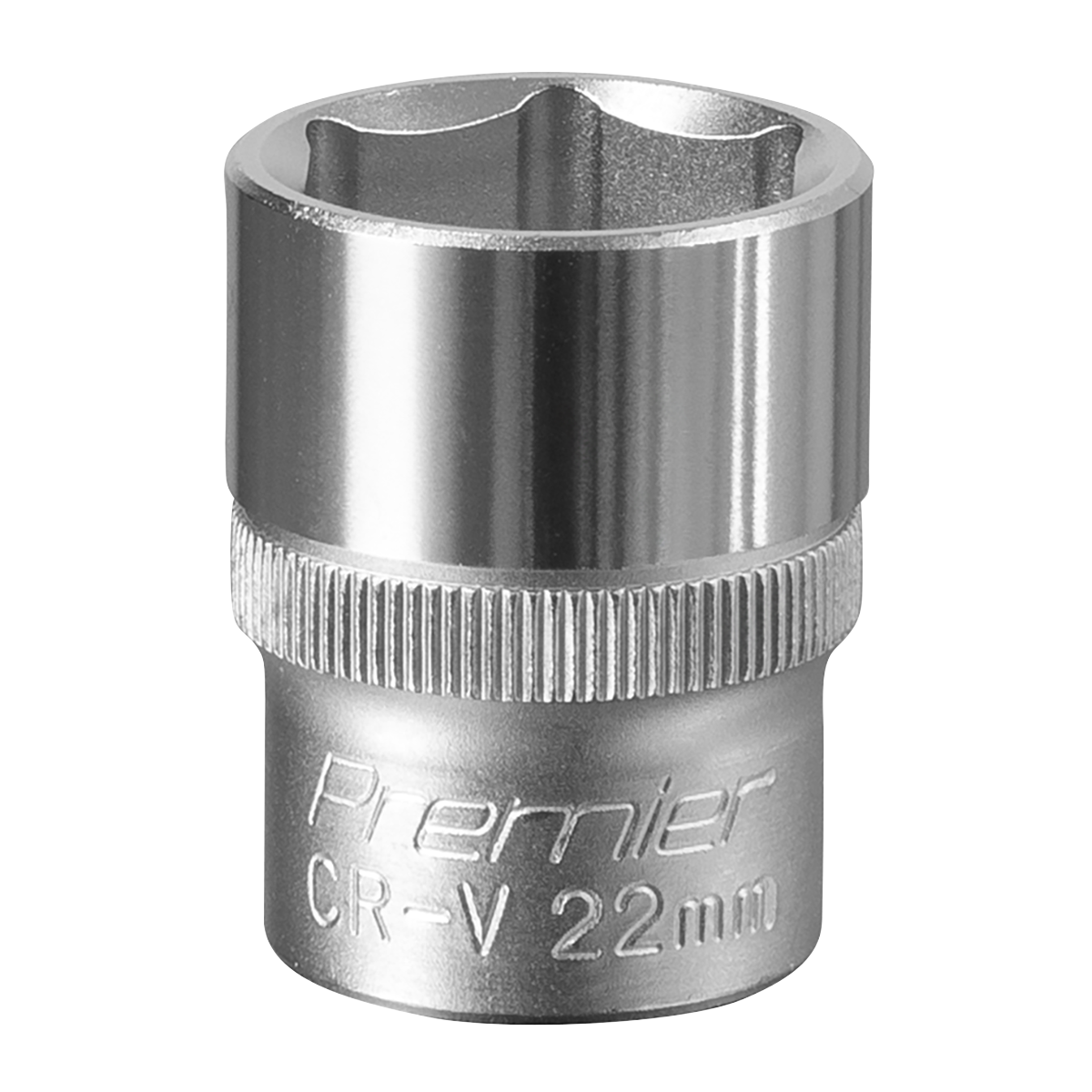 Sealey S1222 Premier Socket 1/2"Sq Drive 22mm
