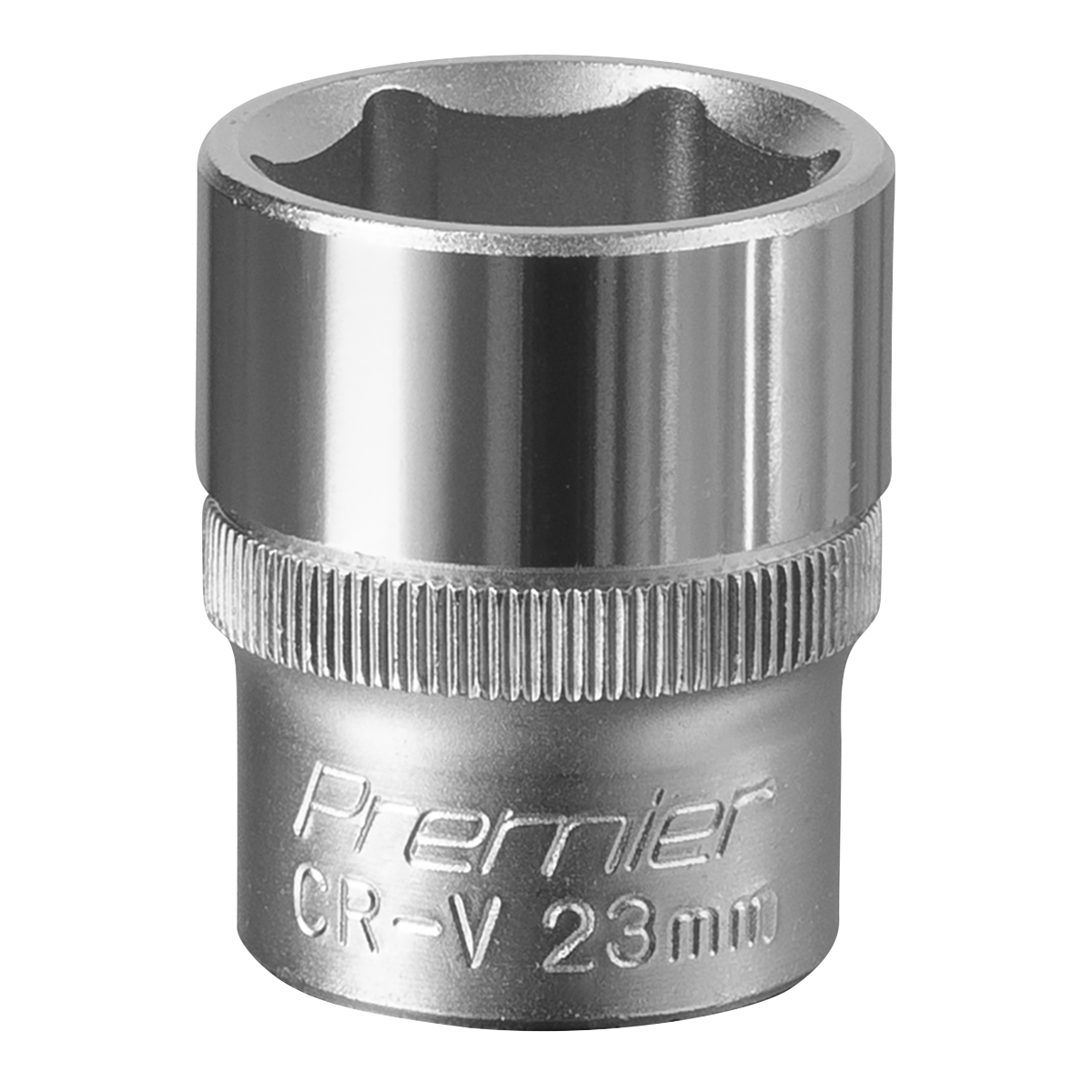 Sealey S1223 Premier Socket 1/2"Sq Drive 23mm