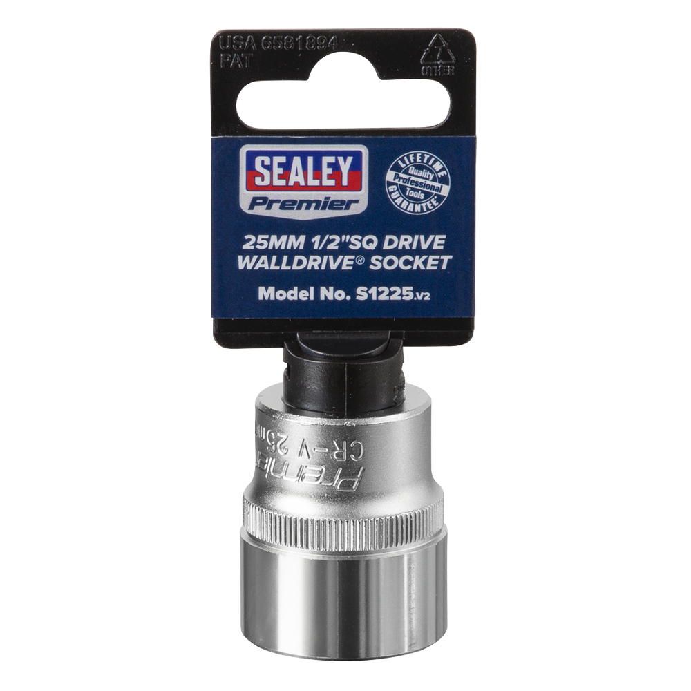 Sealey S1225 Premier Socket 1/2"Sq Drive 25mm - additional view 5