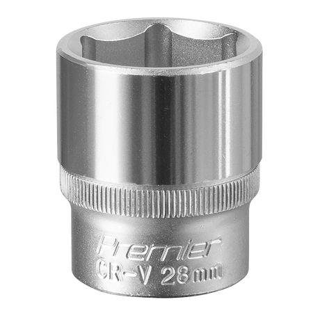 Sealey S1228 Socket 1/2"Sq Drive 28mm
