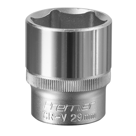 Sealey S1229 Premier Socket 1/2"Sq Drive 29mm