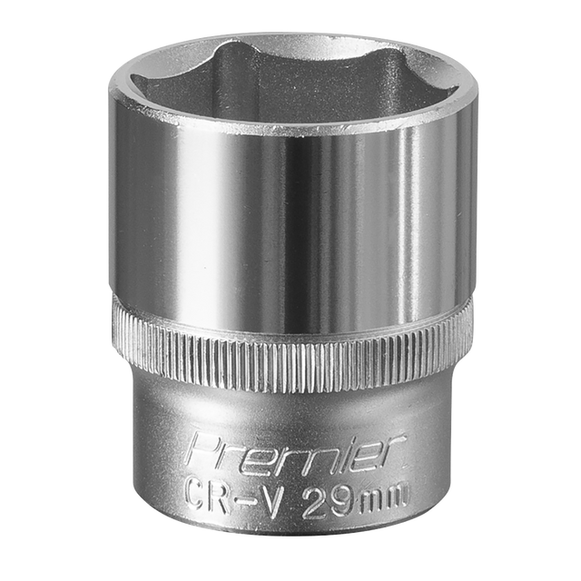 Sealey S1229 Premier Socket 1/2"Sq Drive 29mm