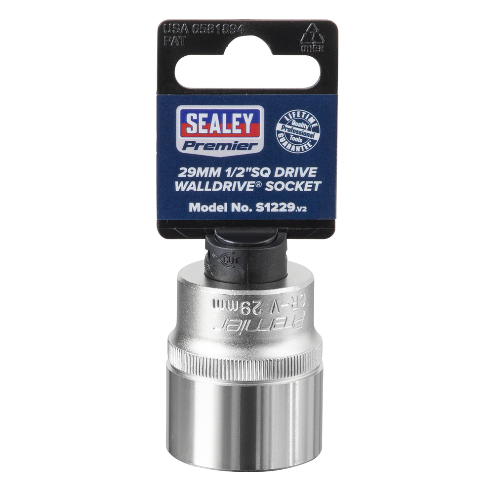 Sealey S1229 Premier Socket 1/2"Sq Drive 29mm - additional view 5