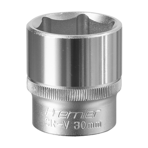 Sealey S1230 Premier Socket 1/2"Sq Drive 30mm