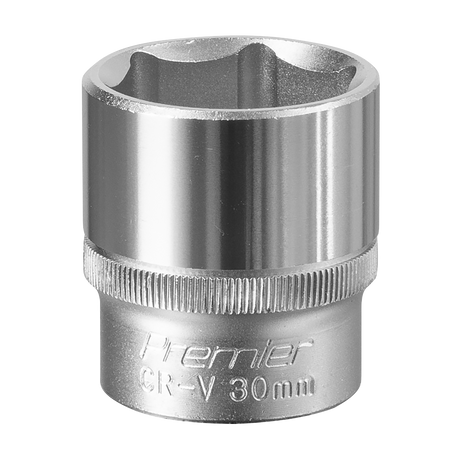 Sealey S1230 Premier Socket 1/2"Sq Drive 30mm