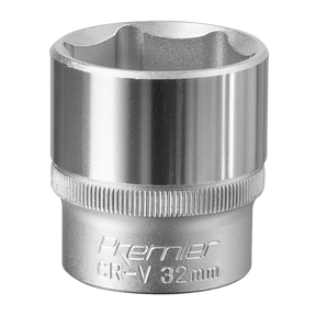Sealey S1232 Premier Socket 1/2"Sq Drive 32mm