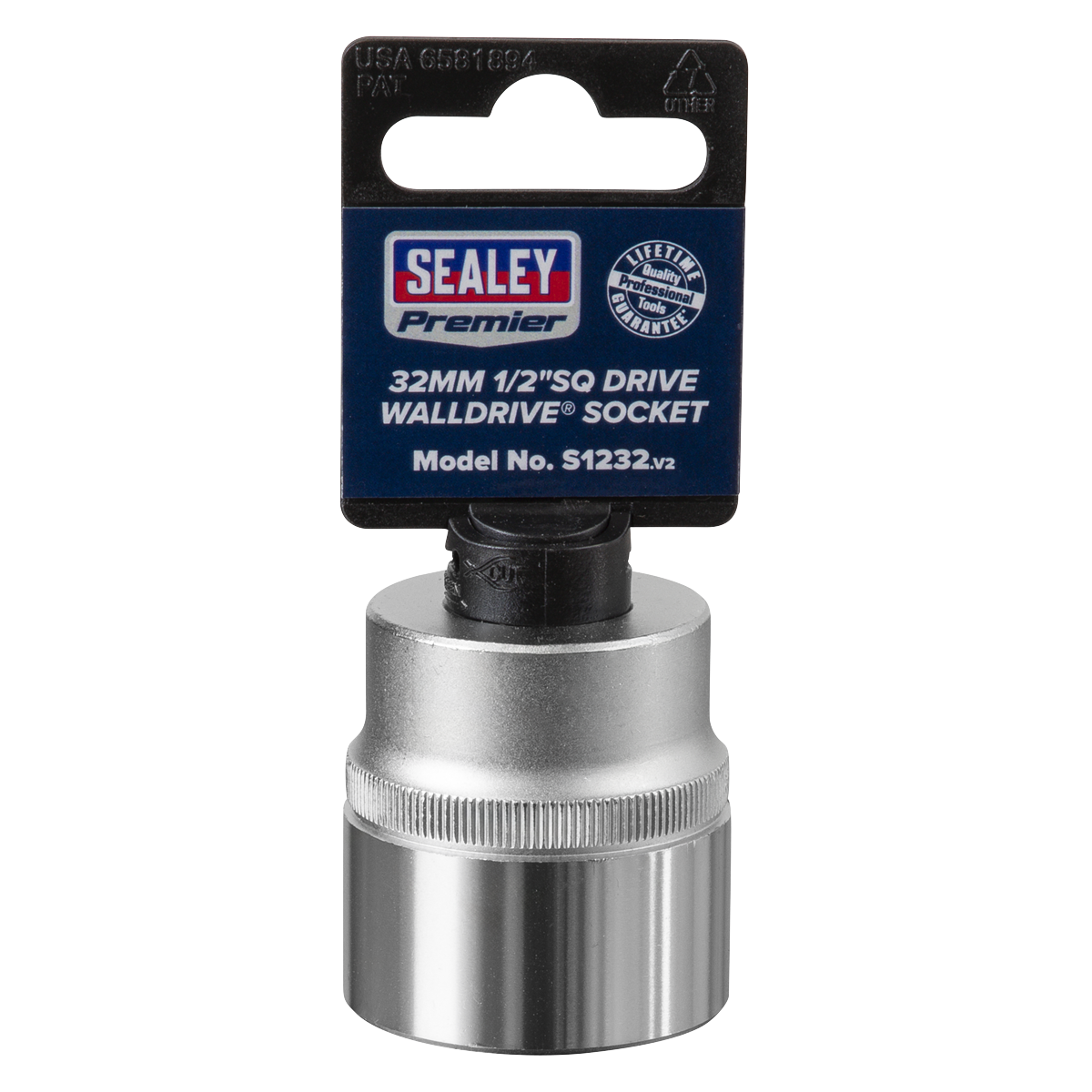 Sealey S1232 Premier Socket 1/2"Sq Drive 32mm - additional view 5