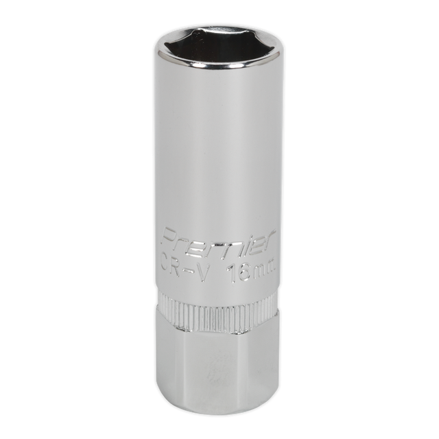 Sealey S12SP10 Premier Spark Plug Socket 1/2"Sq Drive 16mm