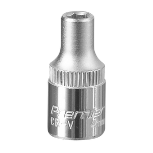 Sealey S1404 Premier Socket 1/4"Sq Drive 4mm