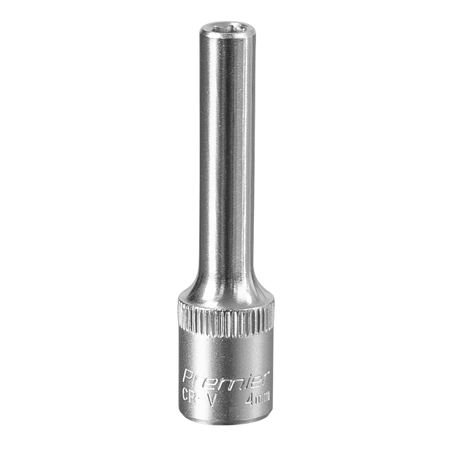 Sealey S1404D Premier Deep Socket 1/4"Sq Drive 4mm