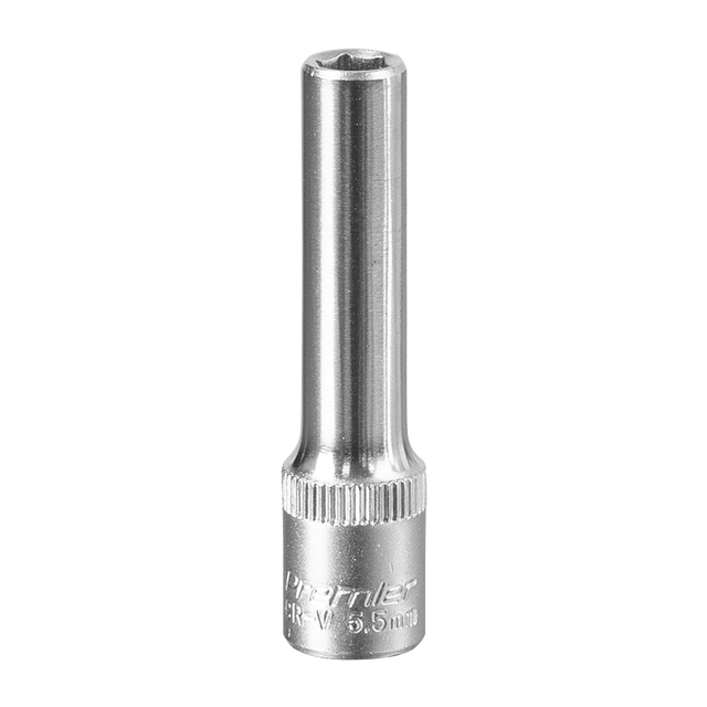 Sealey S14055D Premier Deep Socket 1/4"Sq Drive 5.5mm