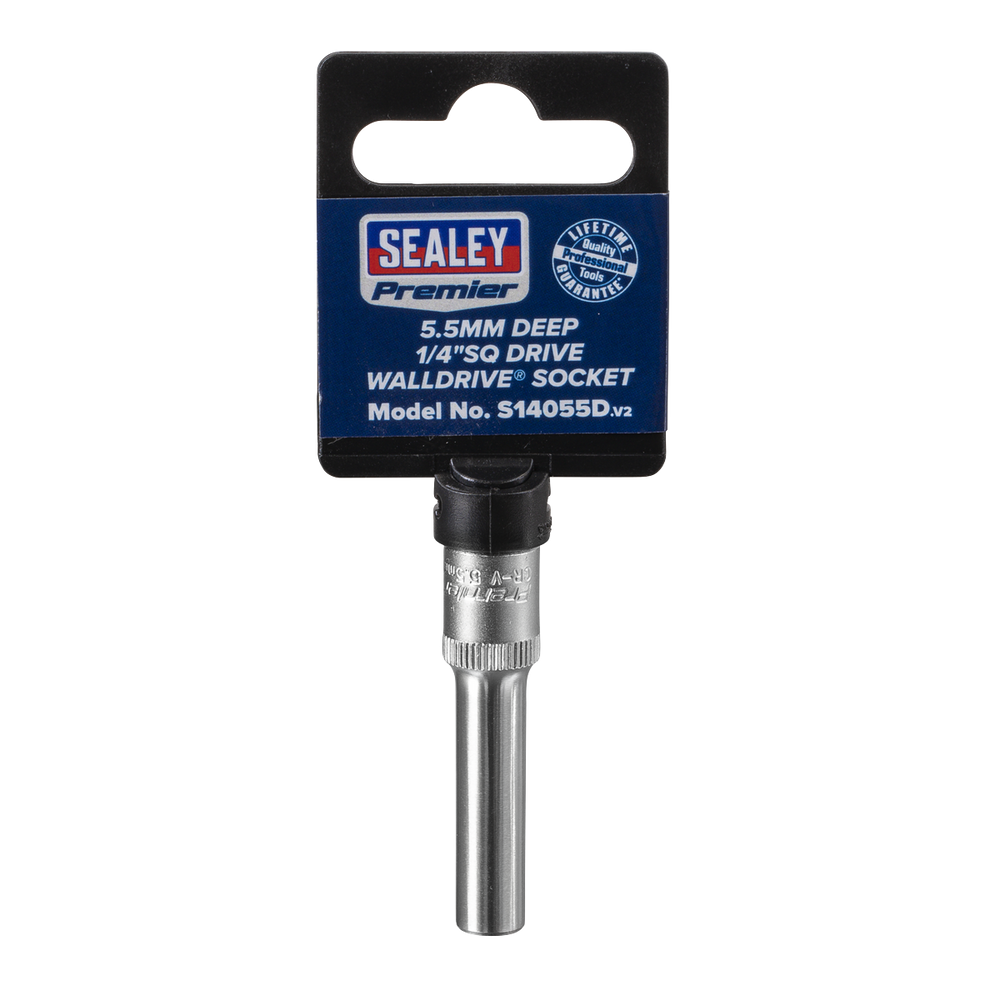 Sealey S14055D Premier Deep Socket 1/4"Sq Drive 5.5mm - additional view 4