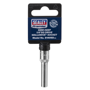 Sealey S1405D Premier Deep Socket 1/4"Sq Drive 5mm - additional view 6
