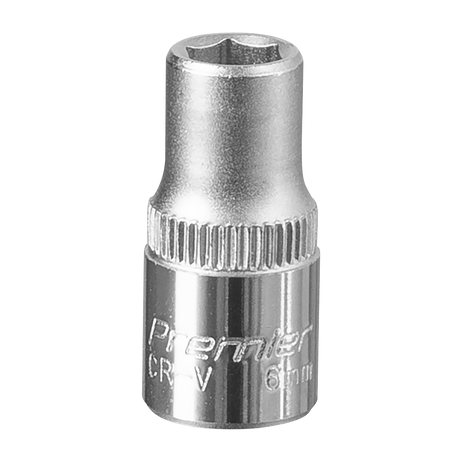 Sealey S1406 Premier Socket 1/4"Sq Drive 6mm