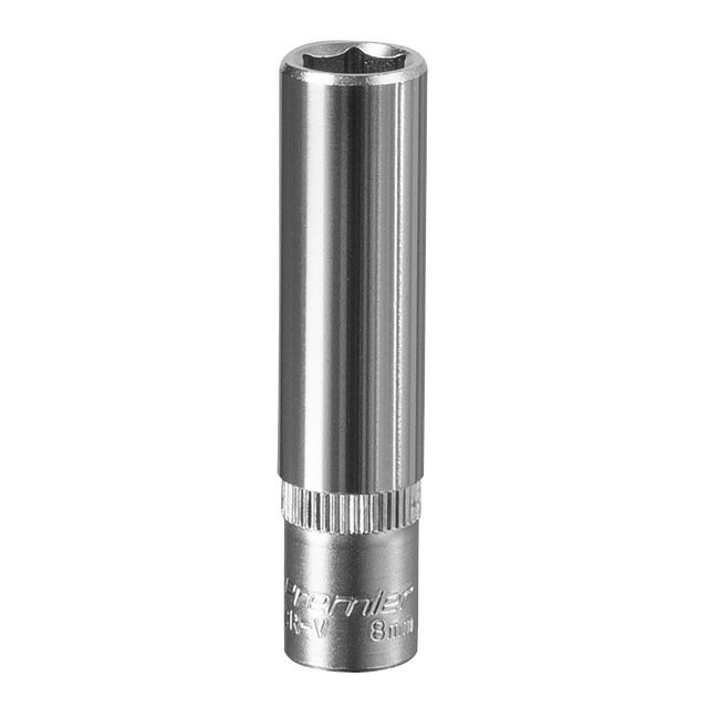 Sealey S1408D Premier Deep Socket 1/4"Sq Drive 8mm