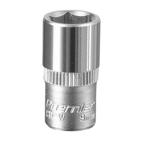 Sealey S1409 Premier Socket 1/4"Sq Drive 9mm
