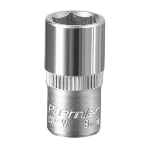 Sealey S1409 Premier Socket 1/4"Sq Drive 9mm