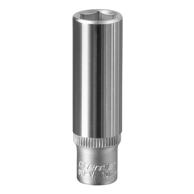 Sealey S1410D Premier Deep Socket 1/4"Sq Drive 10mm