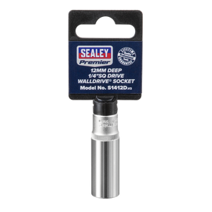 Sealey S1412D Premier Deep Socket 1/4"Sq Drive 12mm - additional view 5