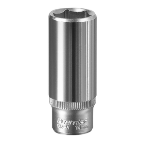 Sealey S1414D Premier Deep Socket 1/4"Sq Drive 14mm
