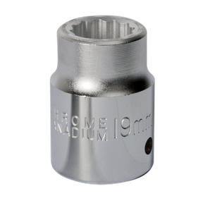 Sealey S34/19 Premier Socket 3/4"Sq Drive 19mm