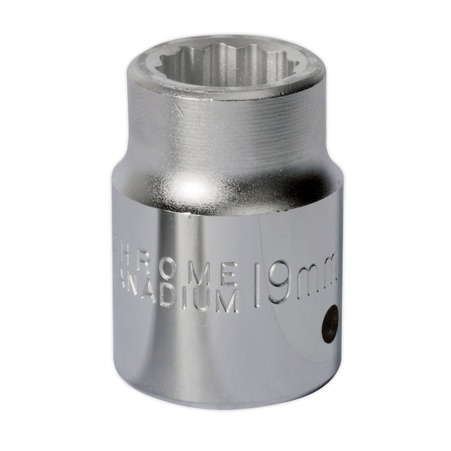 Sealey S34/19 Premier Socket 3/4"Sq Drive 19mm