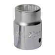 Sealey S34/22 Premier Socket 3/4"Sq Drive 22mm