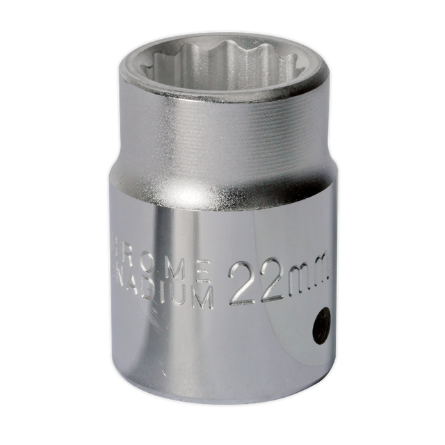 Sealey S34/22 Premier Socket 3/4"Sq Drive 22mm