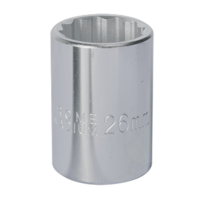 Sealey S34/26 Premier Socket 3/4"Sq Drive 26mm