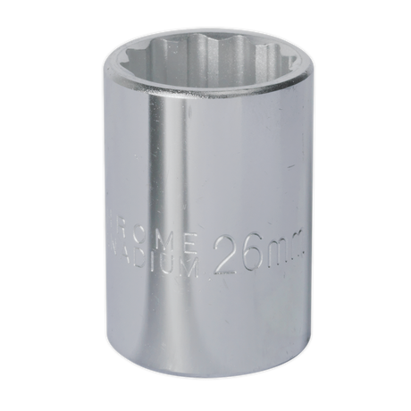 Sealey S34/26 Premier Socket 3/4"Sq Drive 26mm