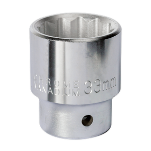 Sealey S34/33 Premier Socket 3/4"Sq Drive 33mm