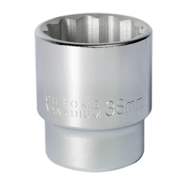 Sealey S34/38 Premier Socket 3/4"Sq Drive 38mm