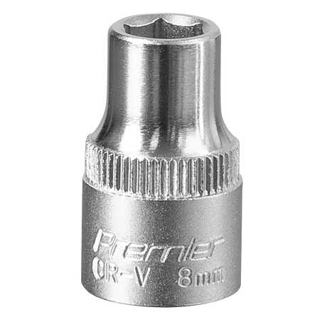 Sealey S3808 Premier Socket 3/8"Sq Drive 8mm