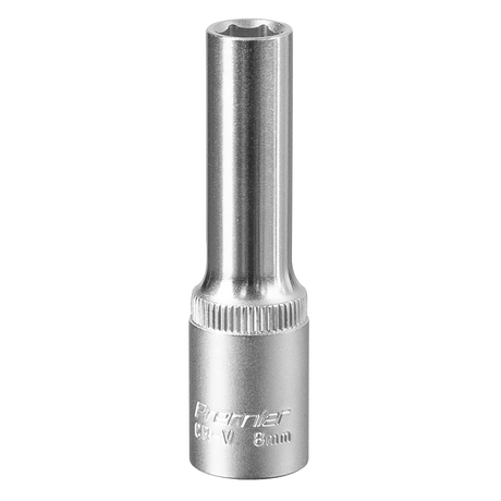 Sealey S3808D Premier Deep Socket 3/8"Sq Drive 8mm