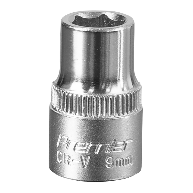 Sealey S3809 Premier Socket 3/8"Sq Drive 9mm