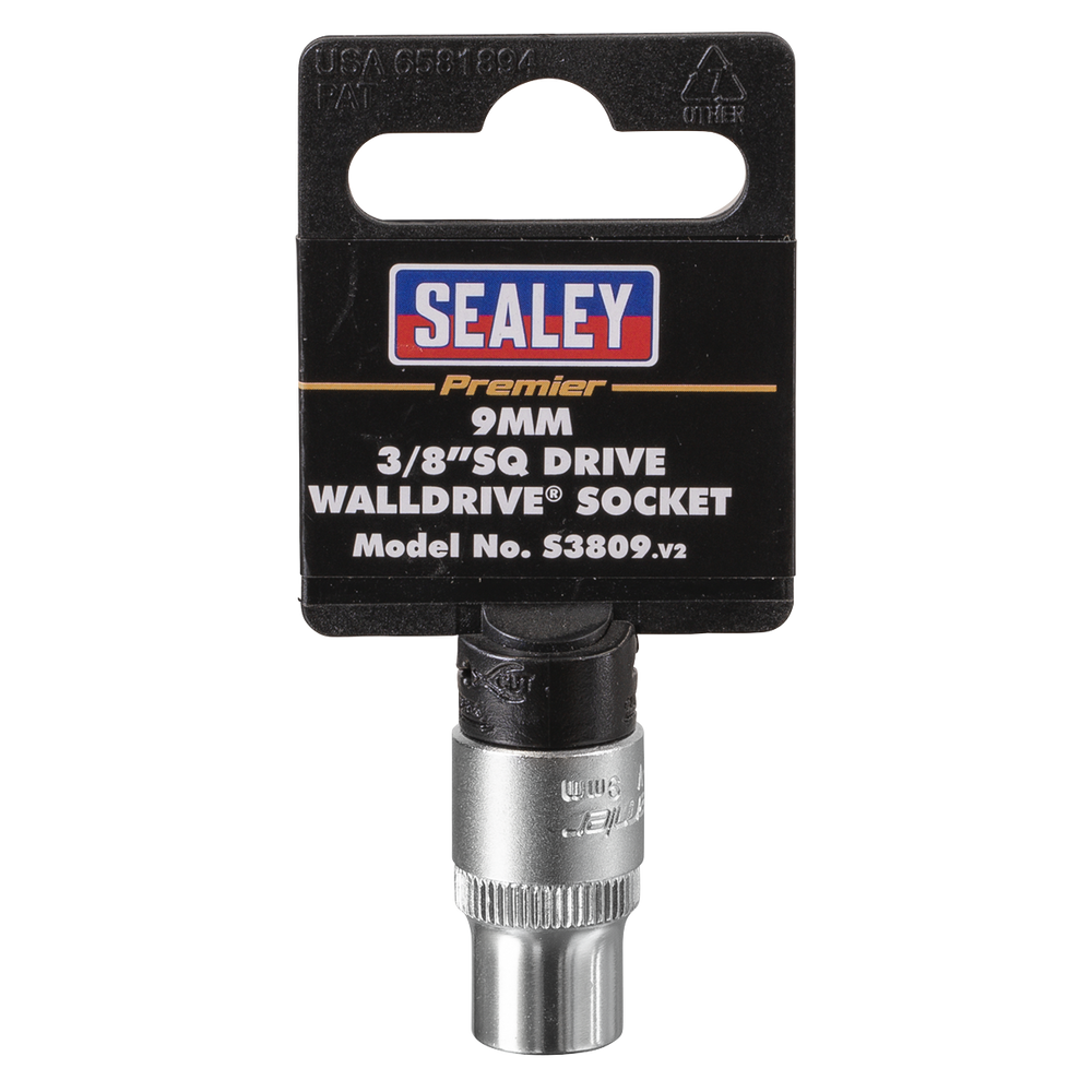 Sealey S3809 Premier Socket 3/8"Sq Drive 9mm - additional view 7