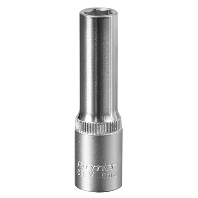 Sealey S3809D Premier Deep Socket 3/8"Sq Drive 9mm