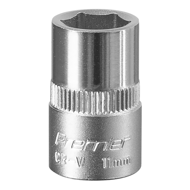 Sealey S3811 Premier Socket 3/8"Sq Drive 11mm