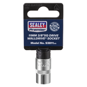 Sealey S3811 Premier Socket 3/8"Sq Drive 11mm - additional view 5