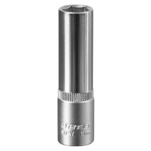 Sealey S3811D Premier Deep Socket 3/8"Sq Drive 11mm