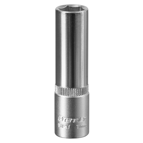 Sealey S3811D Premier Deep Socket 3/8"Sq Drive 11mm