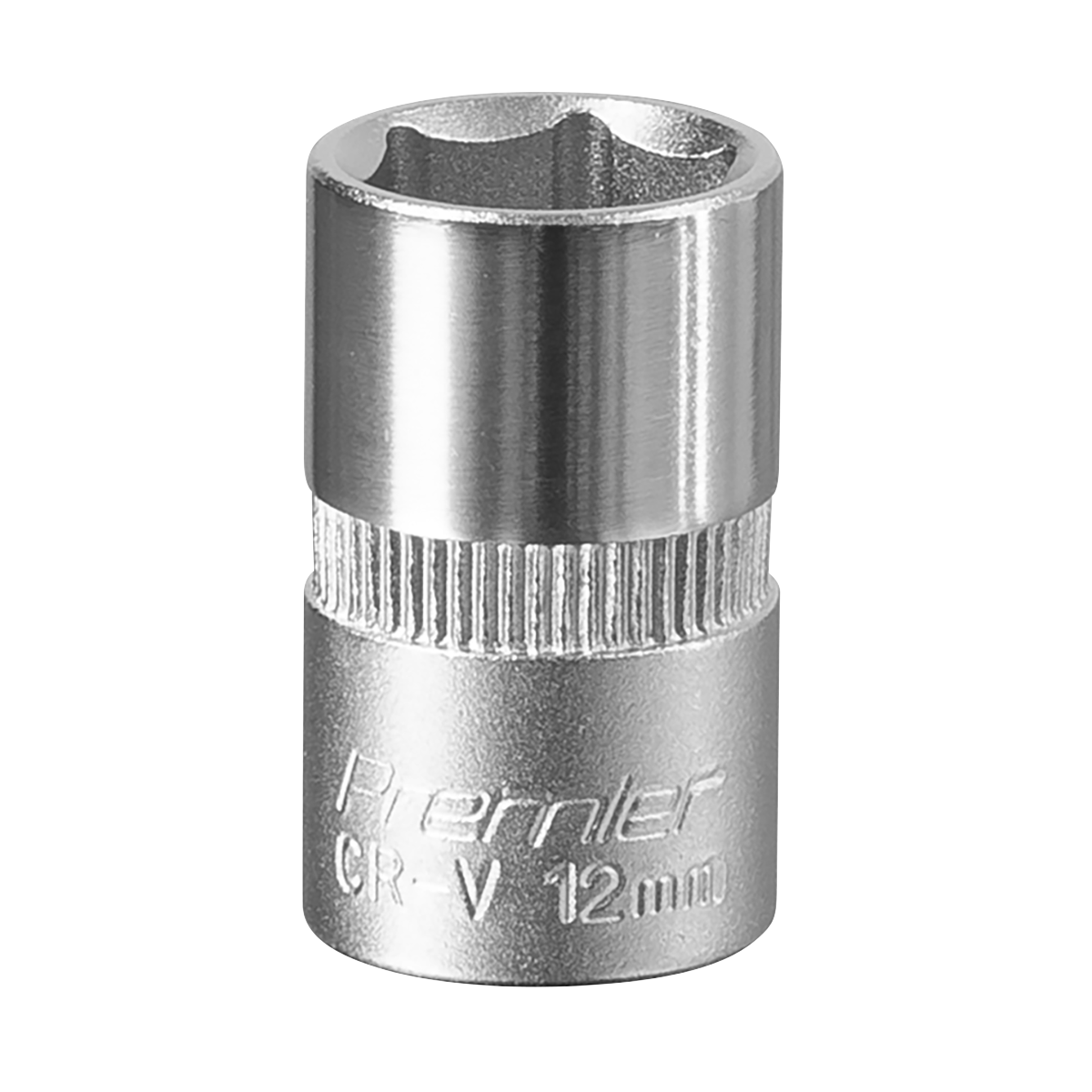 Sealey S3812 Premier Socket 3/8"Sq Drive 12mm