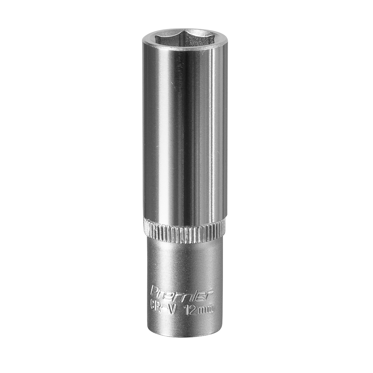 Sealey S3812D Premier Deep Socket 3/8"Sq Drive 12mm