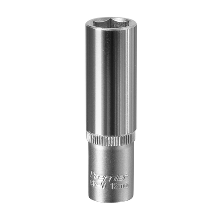 Sealey S3812D Premier Deep Socket 3/8"Sq Drive 12mm