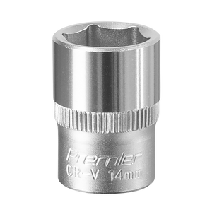 Sealey S3814 Premier Socket 3/8"Sq Drive 14mm