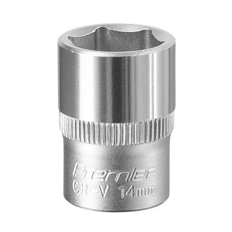Sealey S3814 Premier Socket 3/8"Sq Drive 14mm