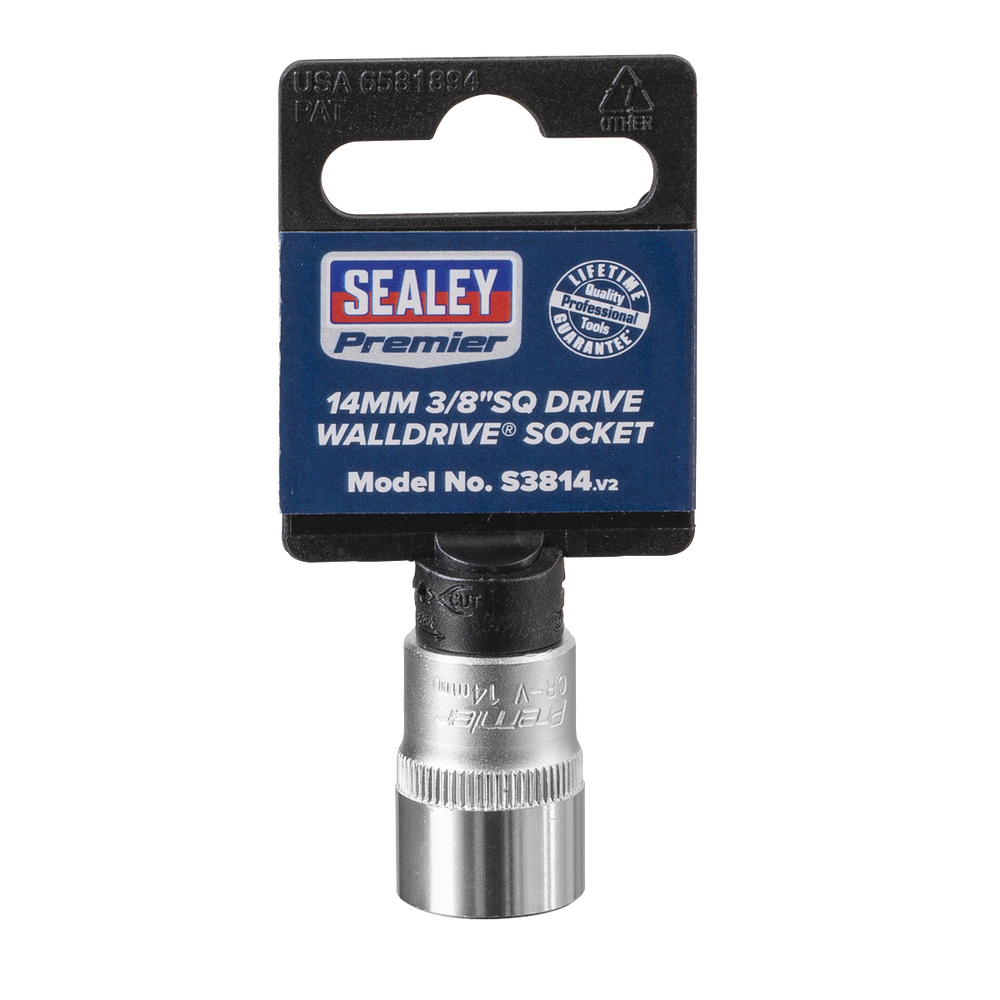 Sealey S3814 Premier Socket 3/8"Sq Drive 14mm - additional view 5