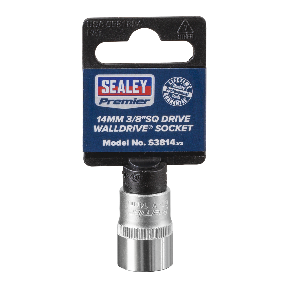 Sealey S3814 Premier Socket 3/8"Sq Drive 14mm - additional view 5