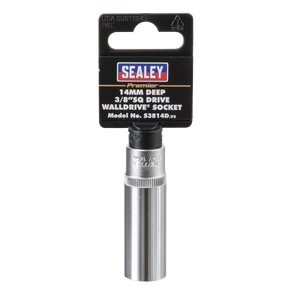 Sealey S3814D Premier Deep Socket 3/8"Sq Drive 14mm - additional view 5